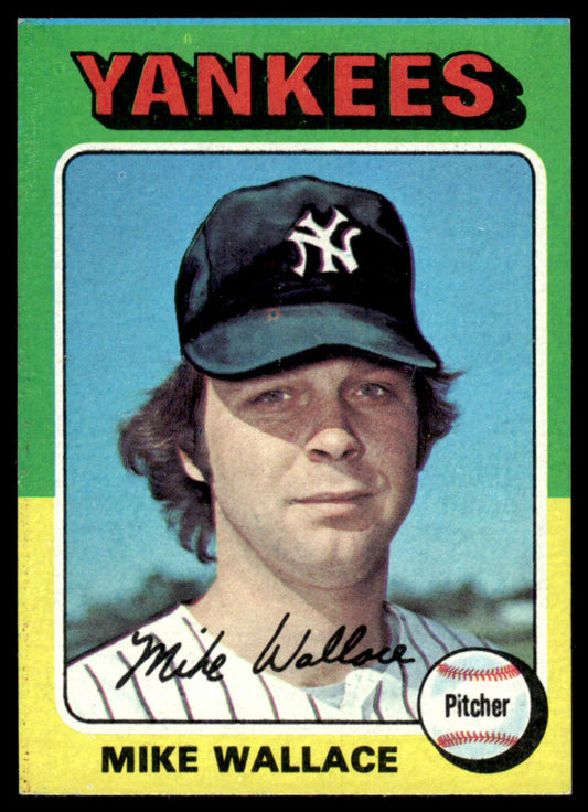 1975 Topps Baseball #401 - Mike Wallace - NM