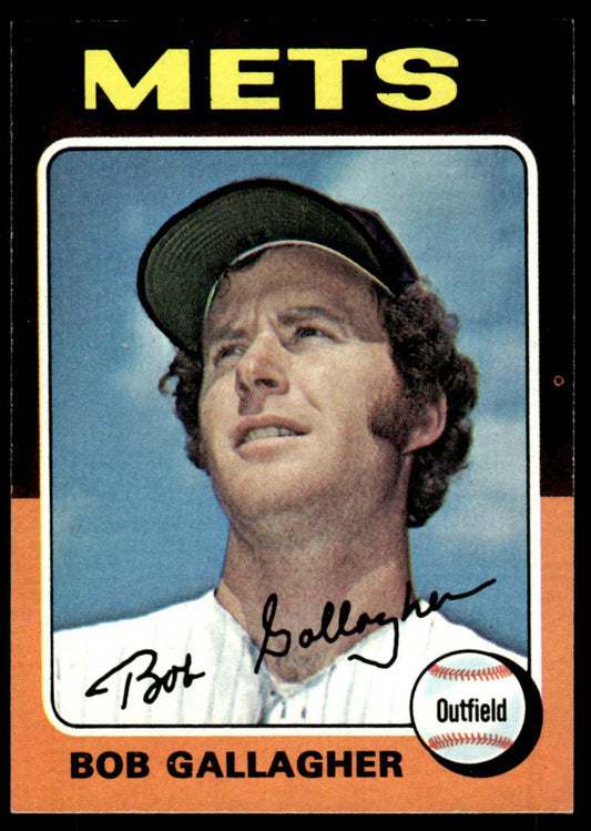 1975 Topps Baseball #406 - Bob Gallagher - NM