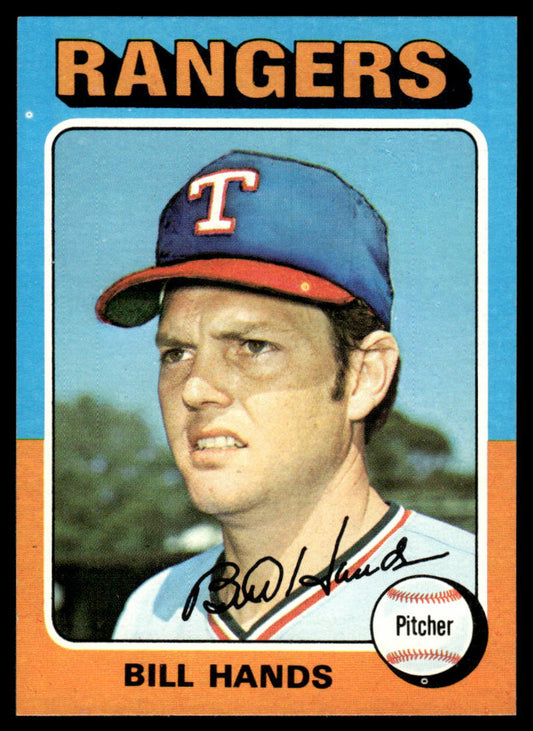 1975 Topps Baseball #412 - Bill Hands - NMMT