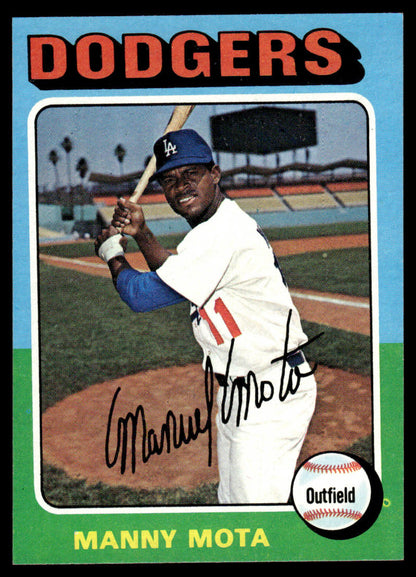 1975 Topps Baseball #414 - Manny Mota - NM