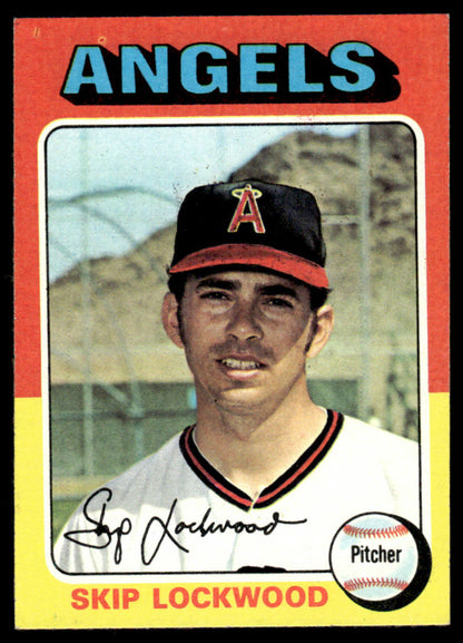 1975 Topps Baseball #417 - Skip Lockwood - NM