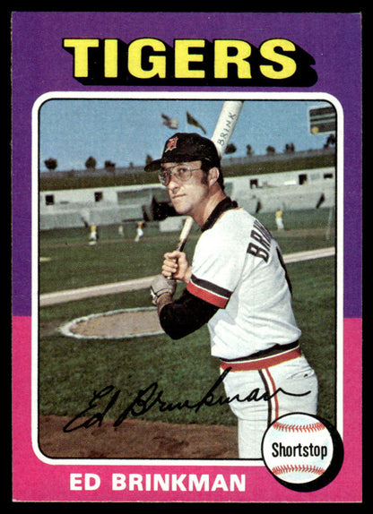 1975 Topps Baseball #439 - Ed Brinkman - NM