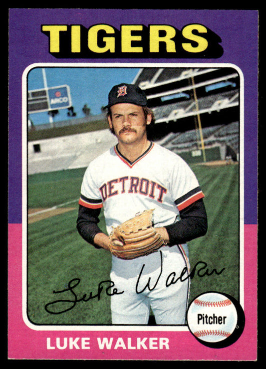 1975 Topps Baseball #474 - Luke Walker - NMMT