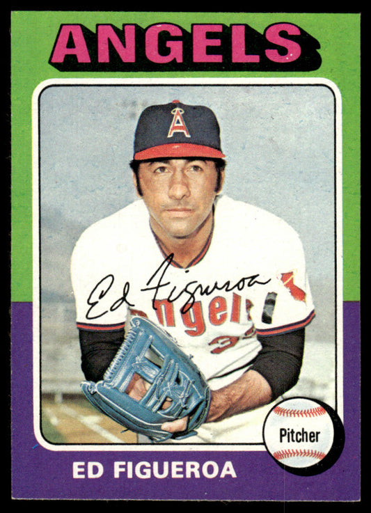 1975 Topps Baseball #476 - Ed Figueroa RC - NM