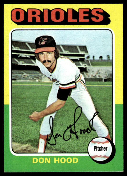 1975 Topps Baseball #516 - Don Hood - NM