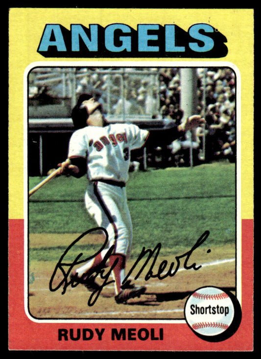 1975 Topps Baseball #533 - Rudy Meoli - NM