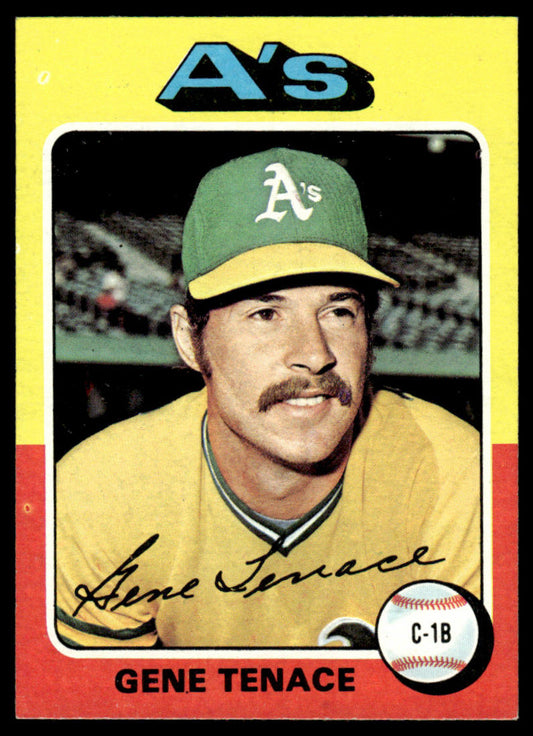 1975 Topps Baseball #535 - Gene Tenace - NMMT