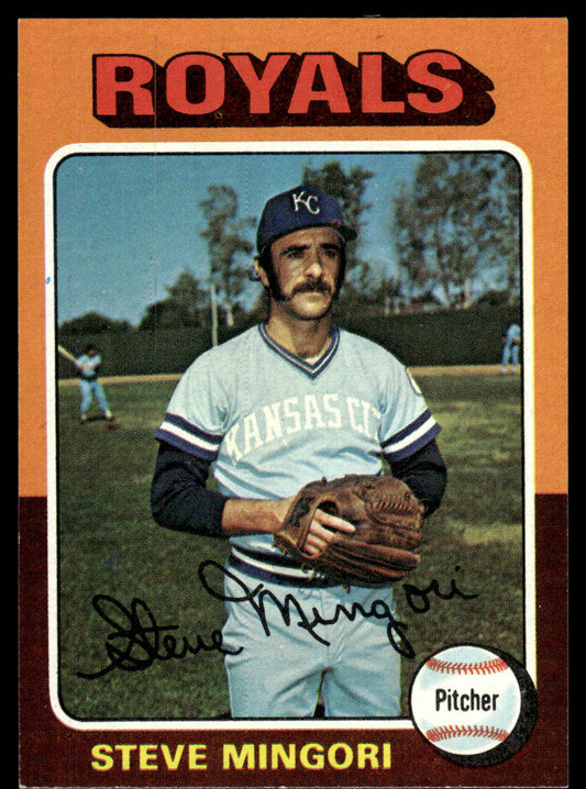 1975 Topps Baseball #544 - Steve Mingori - NM
