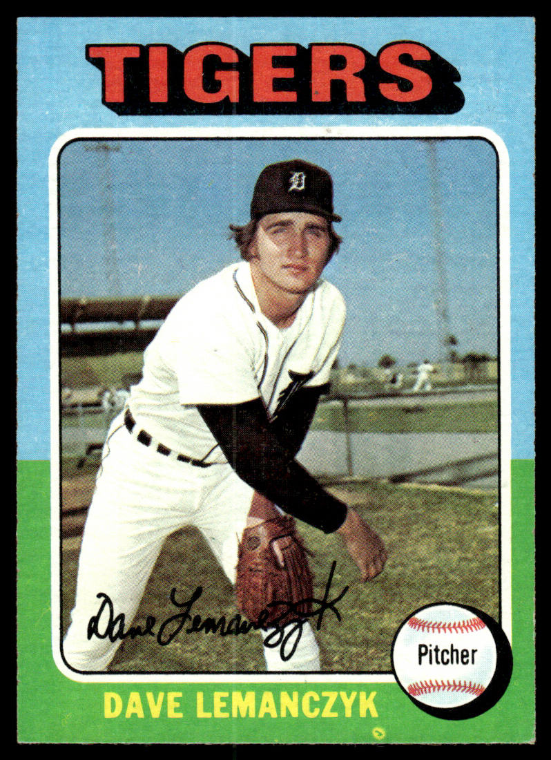 1975 Topps Baseball #571 - Dave Lemanczyk RC - NM