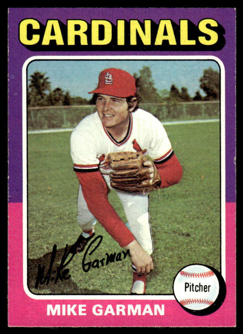 1975 Topps Baseball #584 - Mike Garman - NM