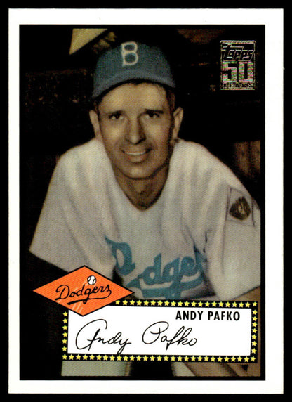 2001 Topps Baseball Through the Years Reprints #4 - Andy Pafko