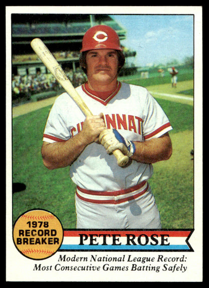 1979 Topps Baseball #204 - Pete Rose - NM