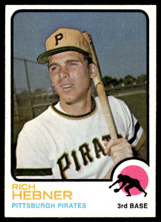 1973 Topps Baseball #2 - Rich Hebner - NM