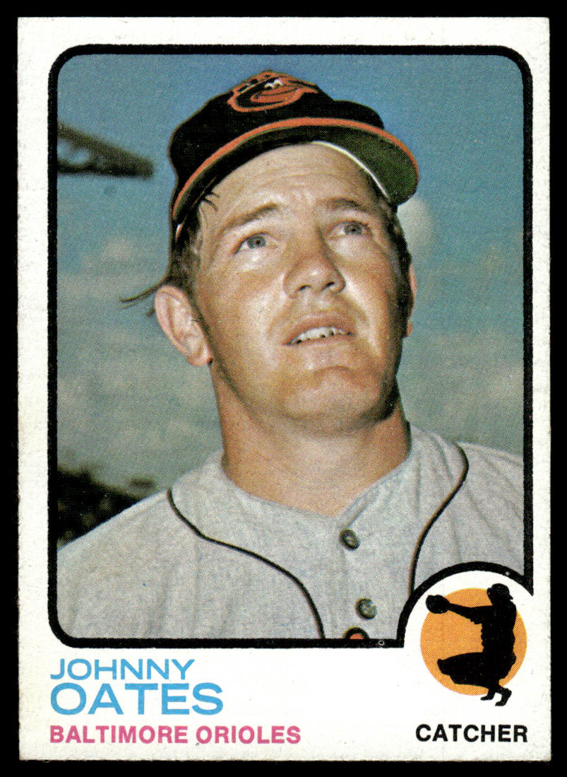 1973 Topps Baseball #9 - Johnny Oates - EXMT