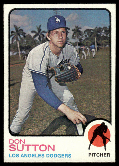 1973 Topps Baseball #10 - Don Sutton - NM