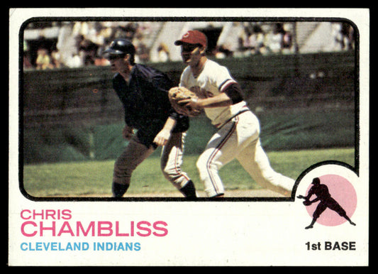 1973 Topps Baseball #11 - Chris Chambliss - EXMT