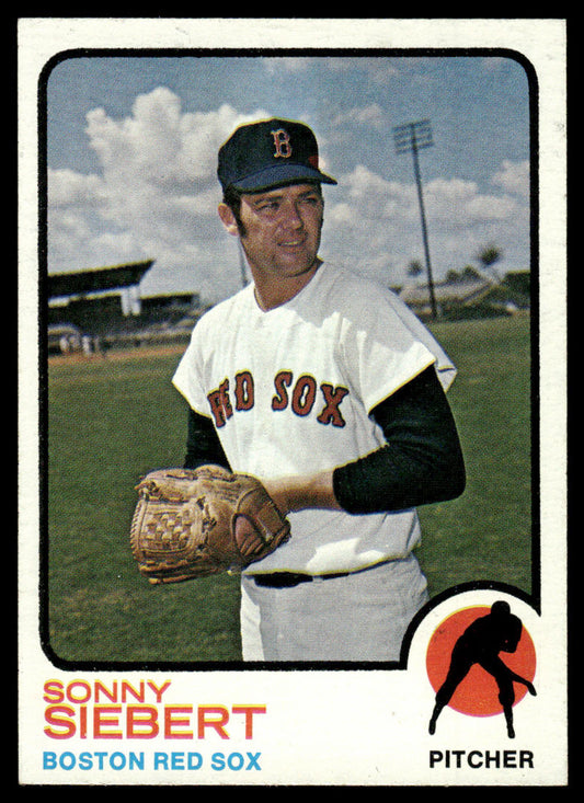 1973 Topps Baseball #14 - Sonny Siebert - NM