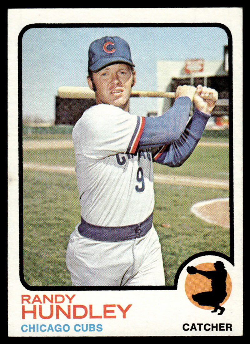 1973 Topps Baseball #21 - Randy Hundley - EXMT