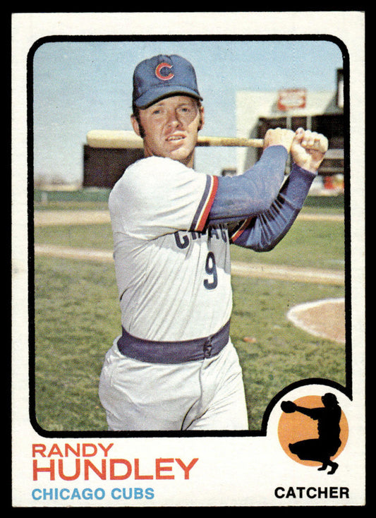 1973 Topps Baseball #21 - Randy Hundley - EXMT