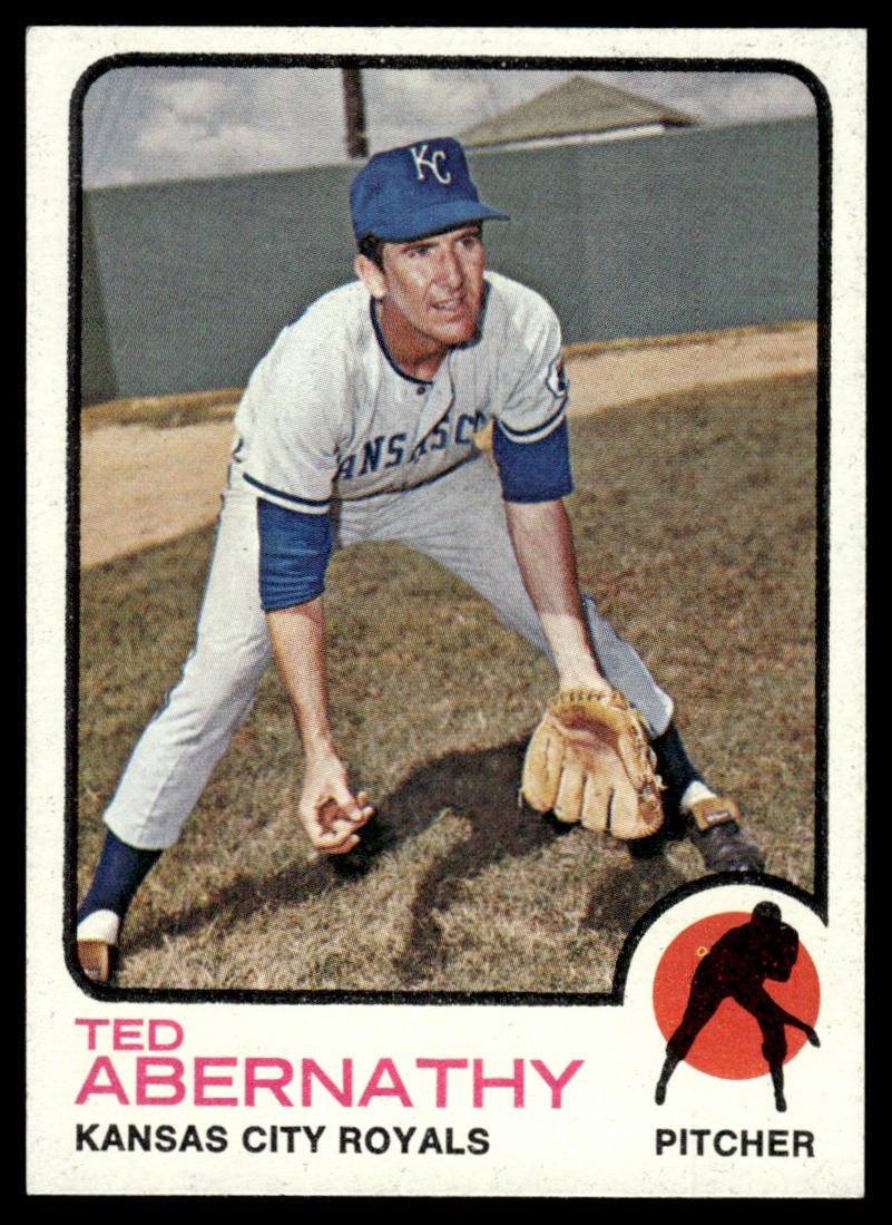 1973 Topps Baseball #22 - Ted Abernathy - NM