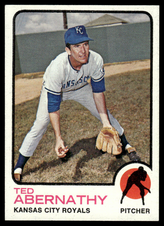 1973 Topps Baseball #22 - Ted Abernathy - NM