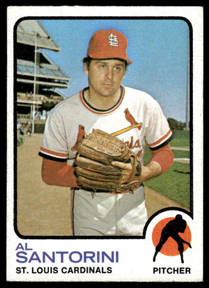 1973 Topps Baseball #24 - Al Santorini - NM