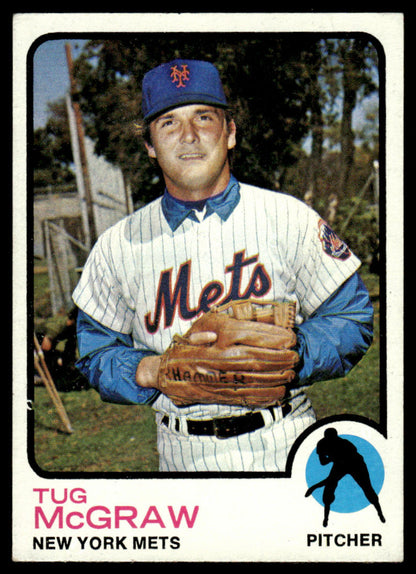 1973 Topps Baseball #30 - Tug McGraw - EXMT