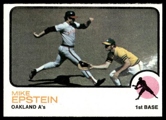 1973 Topps Baseball #38 - Mike Epstein - EXMT