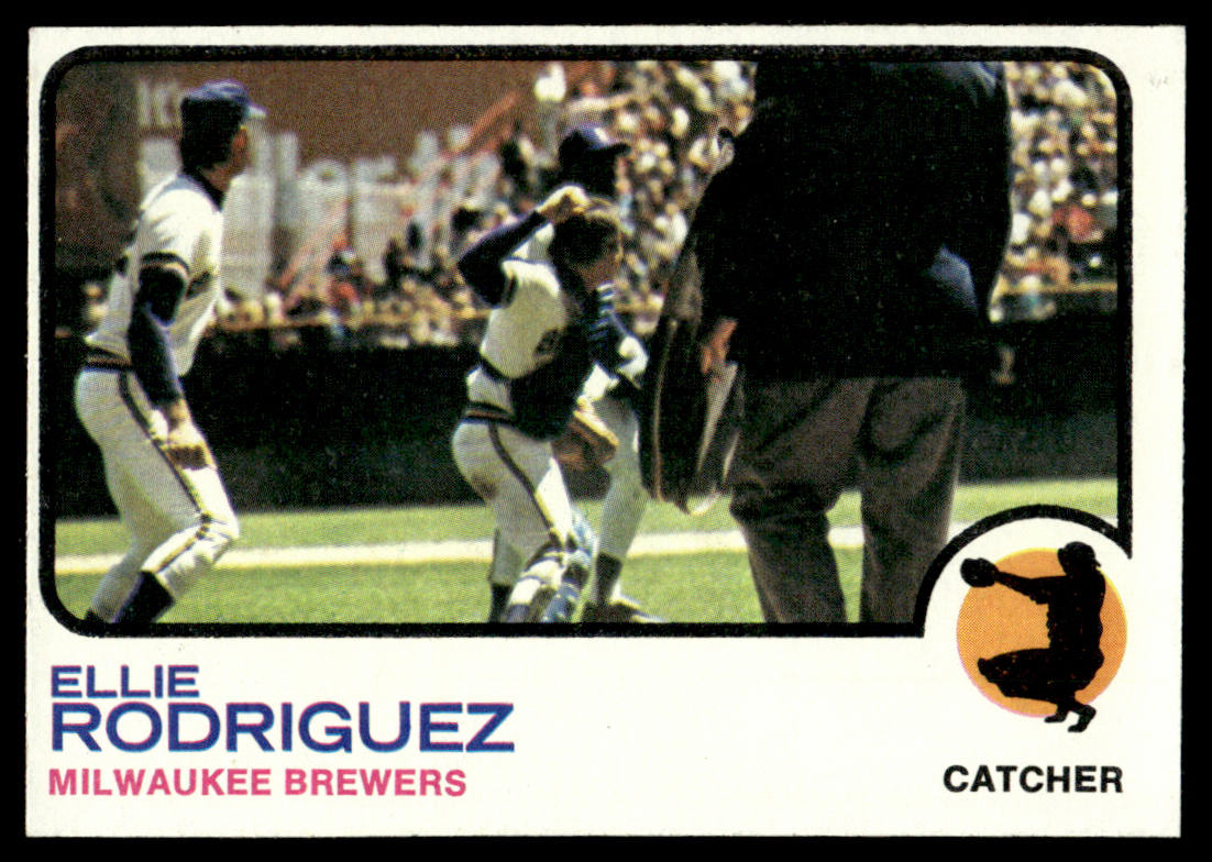 1973 Topps Baseball #45 - Ellie Rodriguez - EX
