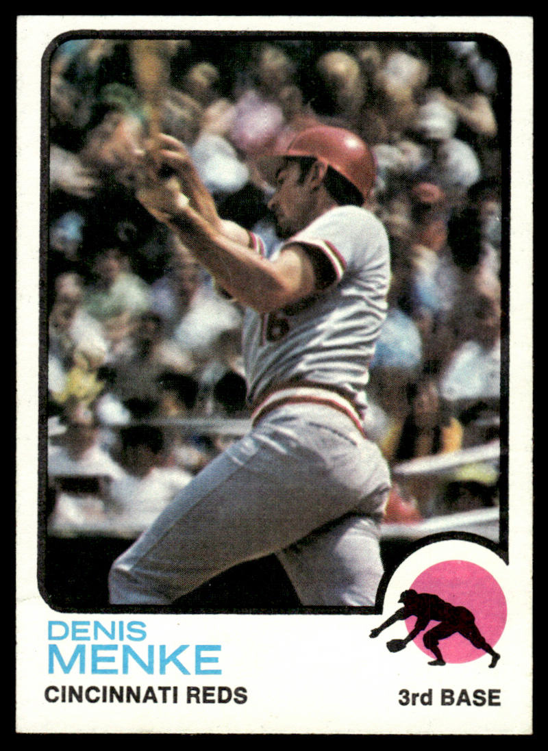 1973 Topps Baseball #52 - Denis Menke - EXMT