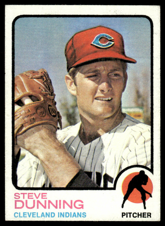 1973 Topps Baseball #53 - Steve Dunning - NM