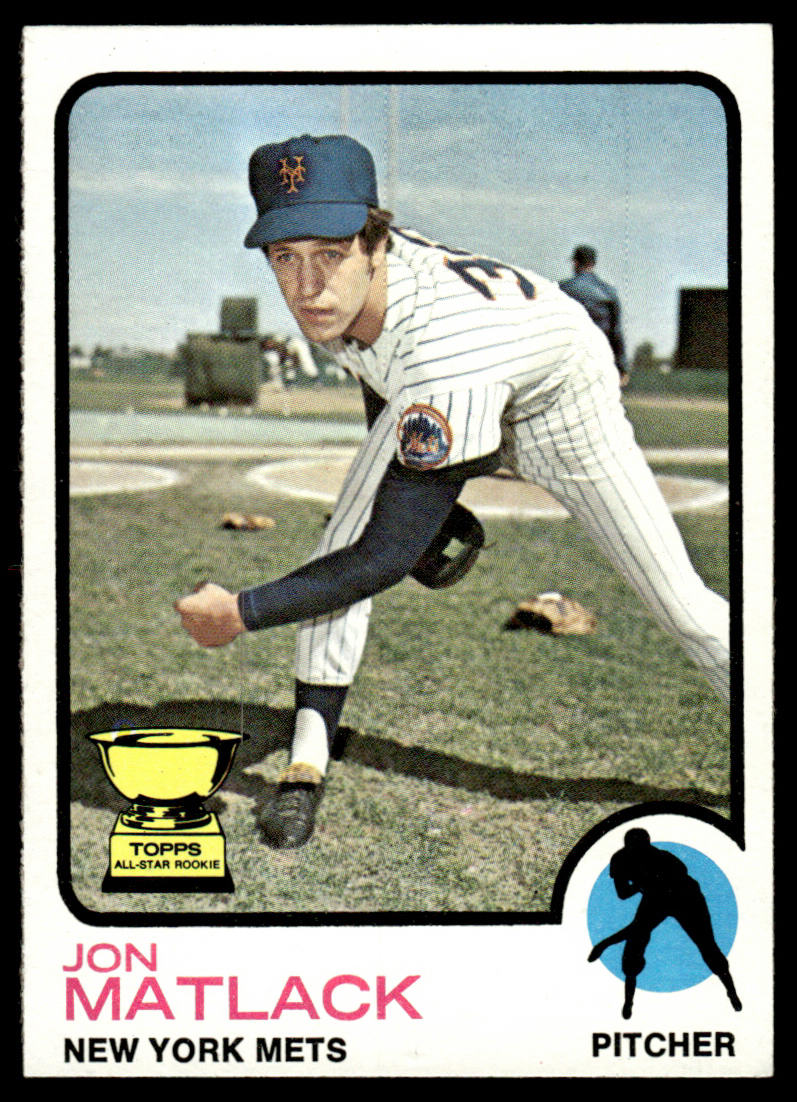 1973 Topps Baseball #55 - Jon Matlack - NM