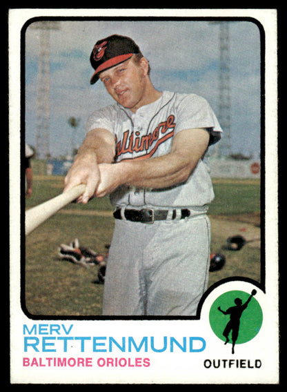 1973 Topps Baseball #56 - Merv Rettenmund - NM