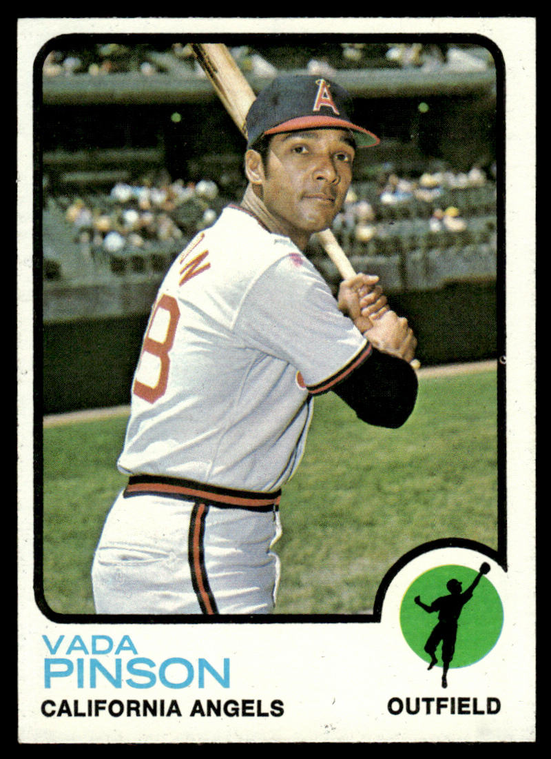 1973 Topps Baseball #75 - Vada Pinson - NM