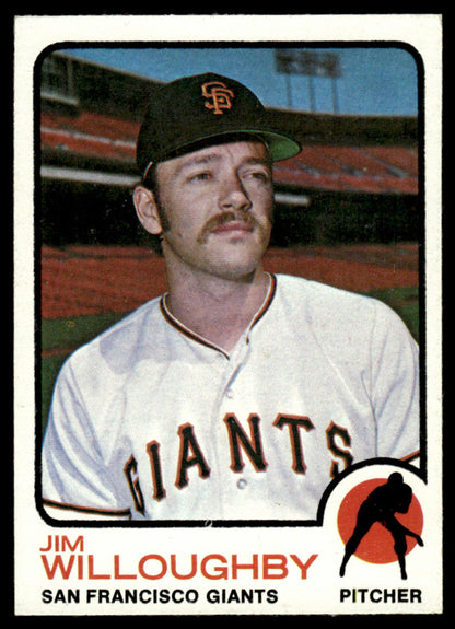 1973 Topps Baseball #79 - Jim Willoughby - NM