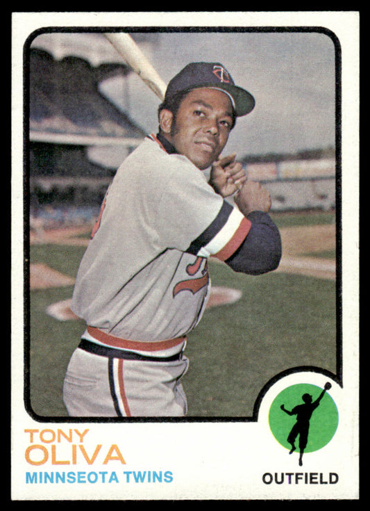 1973 Topps Baseball #80 - Tony Oliva - NM