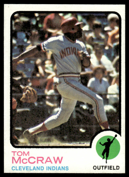 1973 Topps Baseball #86 - Tom McCraw - EXMT