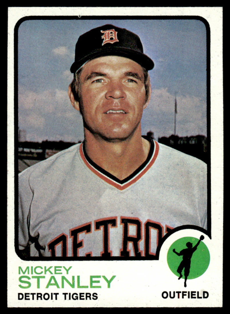 1973 Topps Baseball #88 - Mickey Stanley - NM