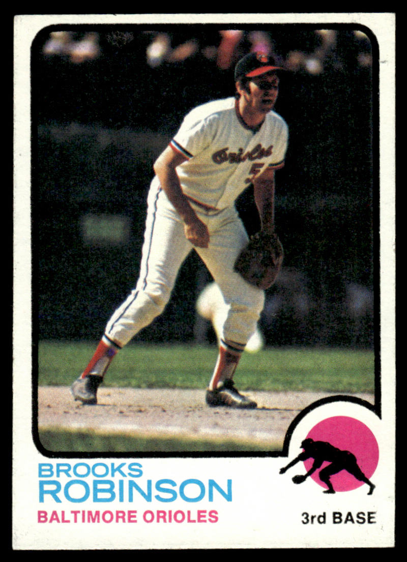 1973 Topps Baseball #90 - Brooks Robinson - EXMT