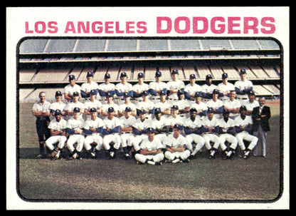 1973 Topps Baseball #91 - Los Angeles Dodgers - NM
