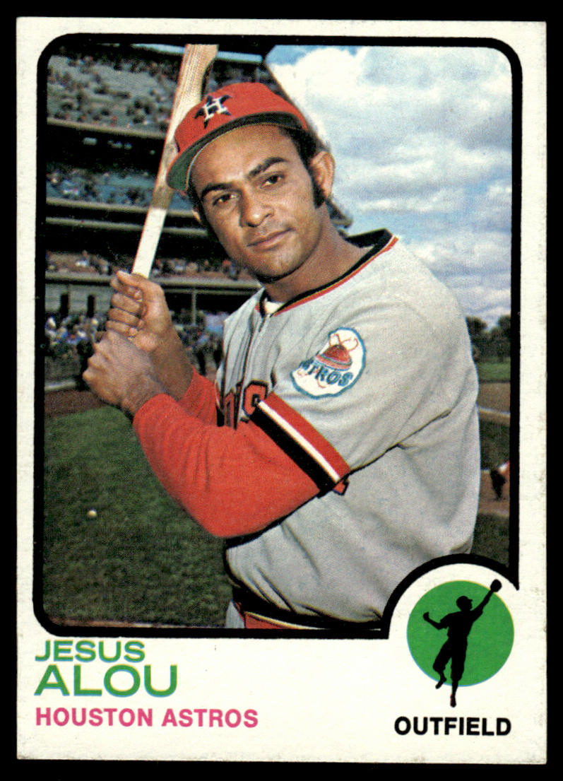 1973 Topps Baseball #93 - Jesus Alou - EXMT