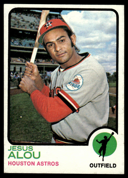 1973 Topps Baseball #93 - Jesus Alou - EXMT