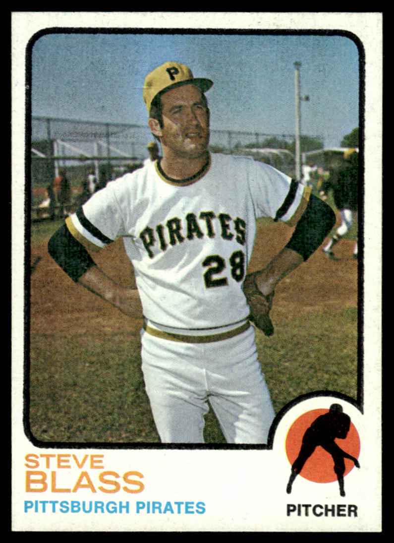 1973 Topps Baseball #95 - Steve Blass - NM