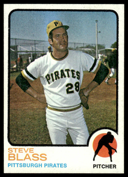 1973 Topps Baseball #95 - Steve Blass - NM