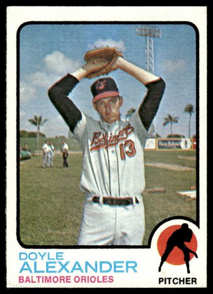 1973 Topps Baseball #109 - Doyle Alexander - EXMT