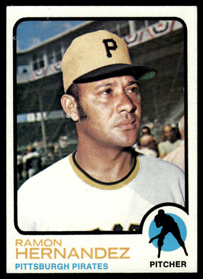 1973 Topps Baseball #117 - Ramon Hernandez - EXMT