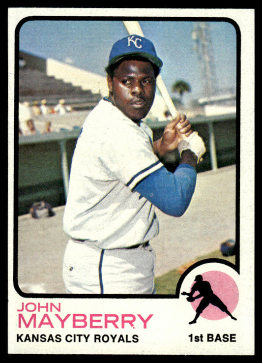 1973 Topps Baseball #118 - John Mayberry - EXMT