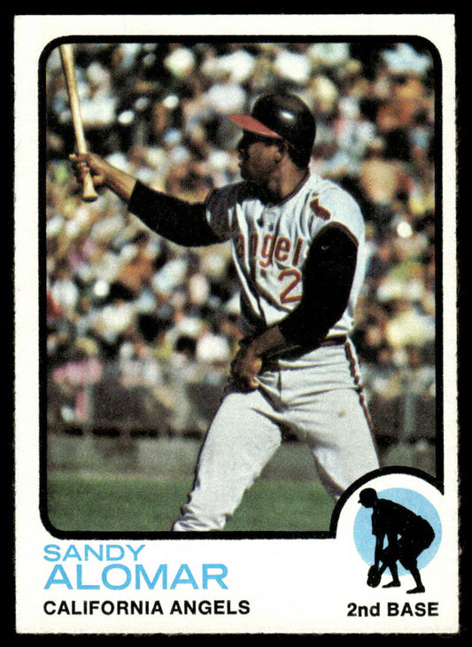 1973 Topps Baseball #123 - Sandy Alomar - NM