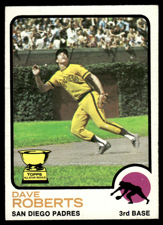 1973 Topps Baseball #133 - Dave Roberts - EXMT