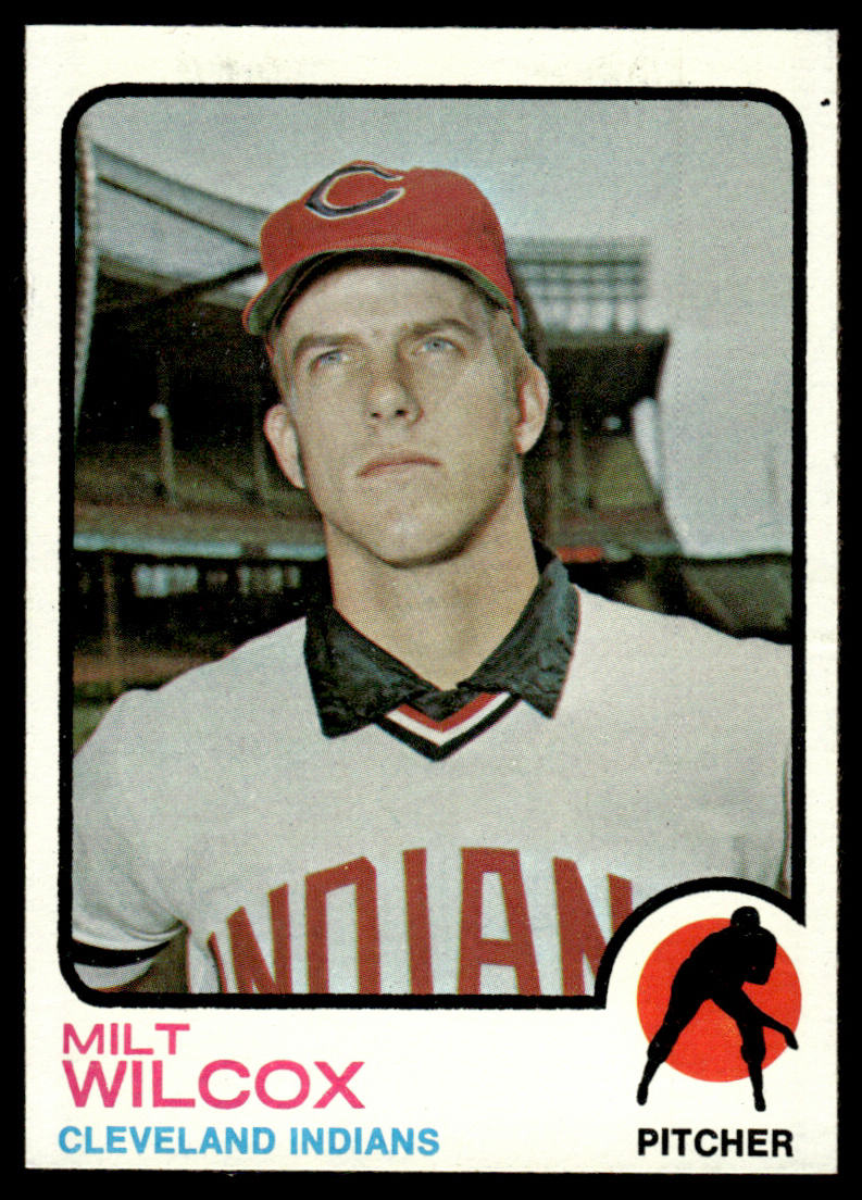 1973 Topps Baseball #134 - Milt Wilcox - NM